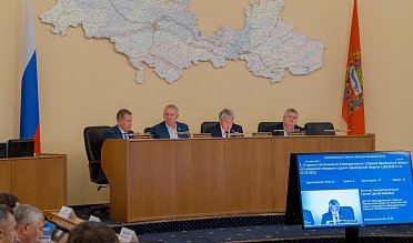 Заседание Законодательного Собрания Оренбургской области 